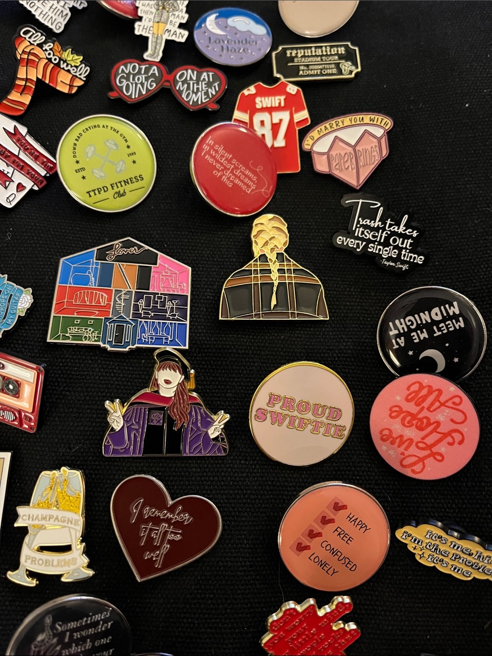 Proud Swiftie Enamel Pins. Lot of 50